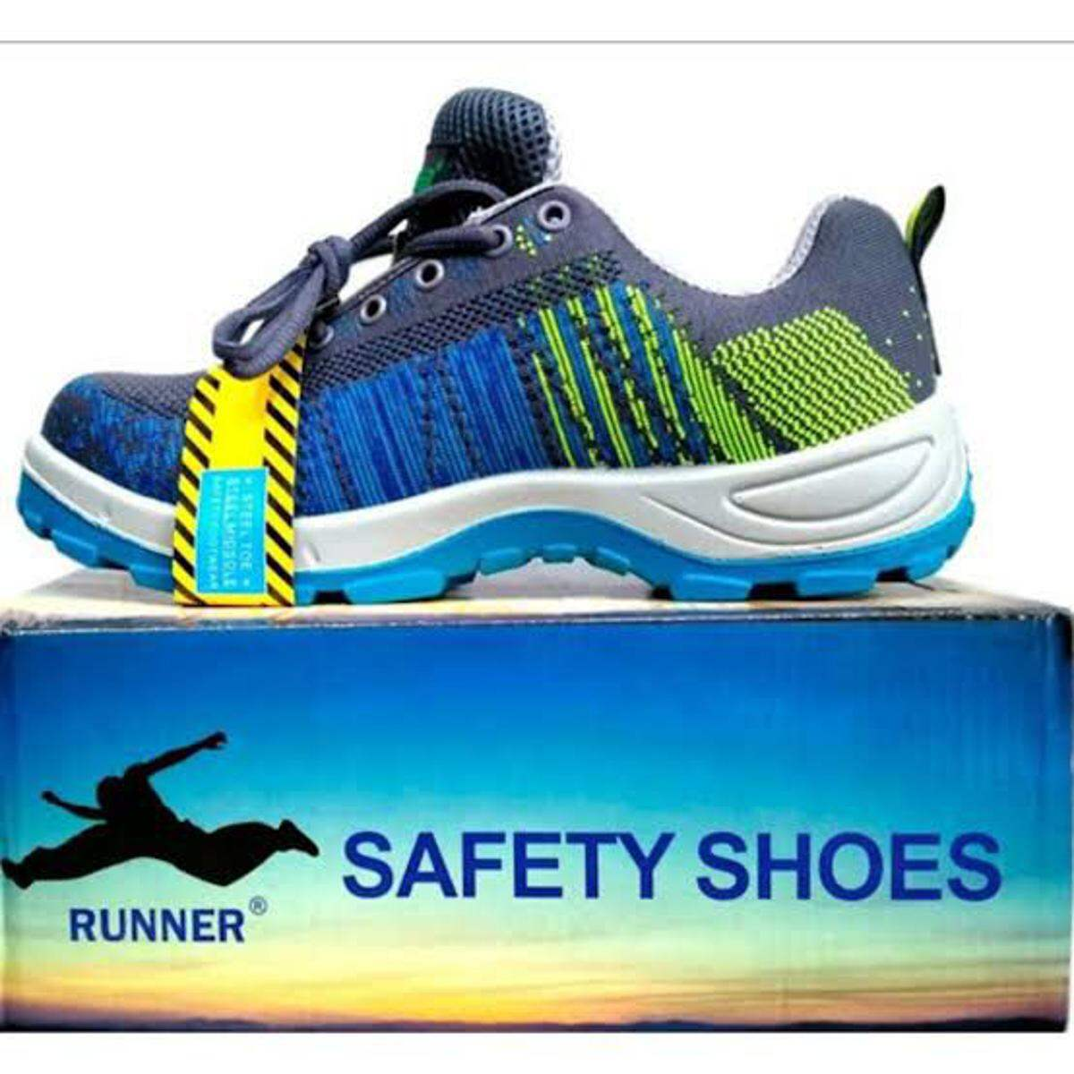 Runner safety shoe for Workers construction side